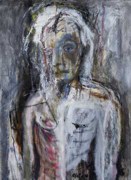 NR.16 "MisterLady"  | Oliver Sich ca. 120x90cm Mixed Media auf Leinwand